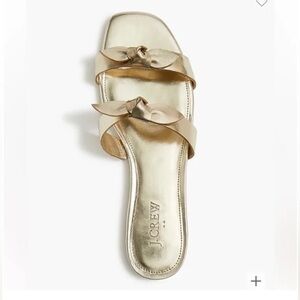 J. Crew Gold Women's Sandals